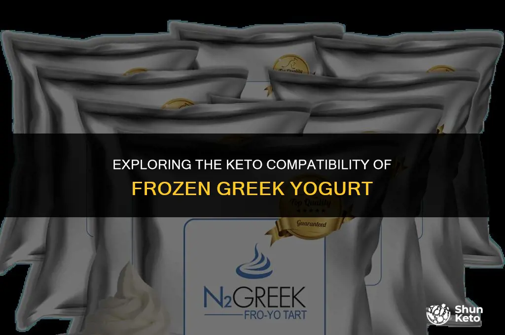 is frozen greek yogurt keto friendly