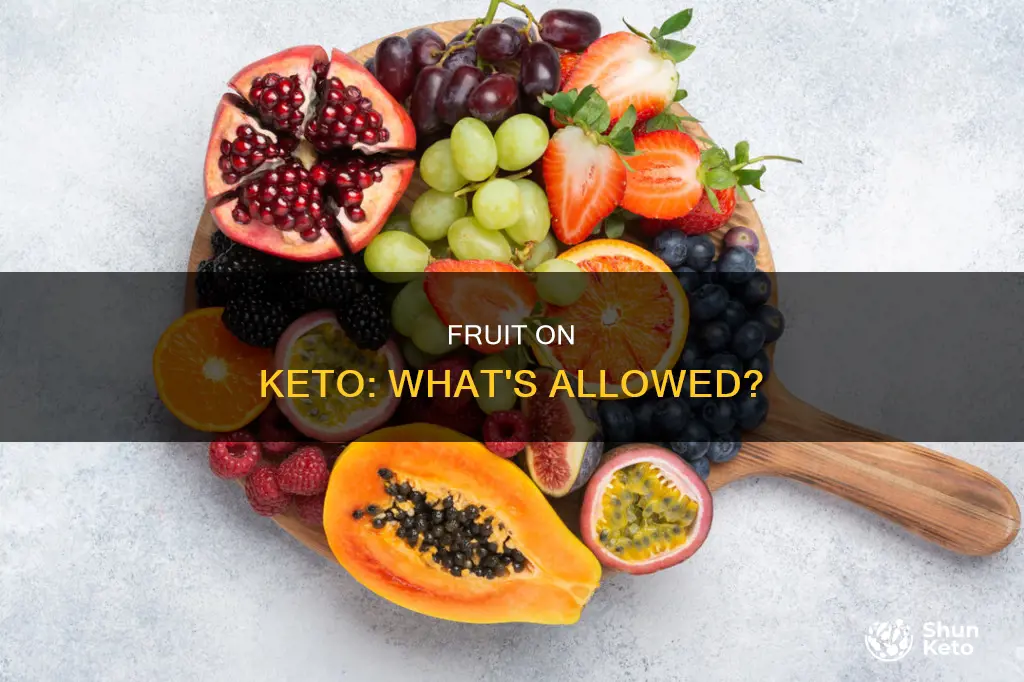 is fruit allowed on keto