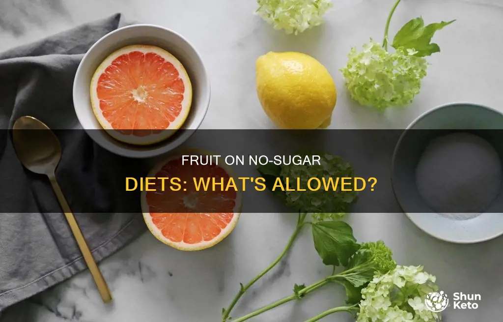 is fruit ok on a no sugar diet