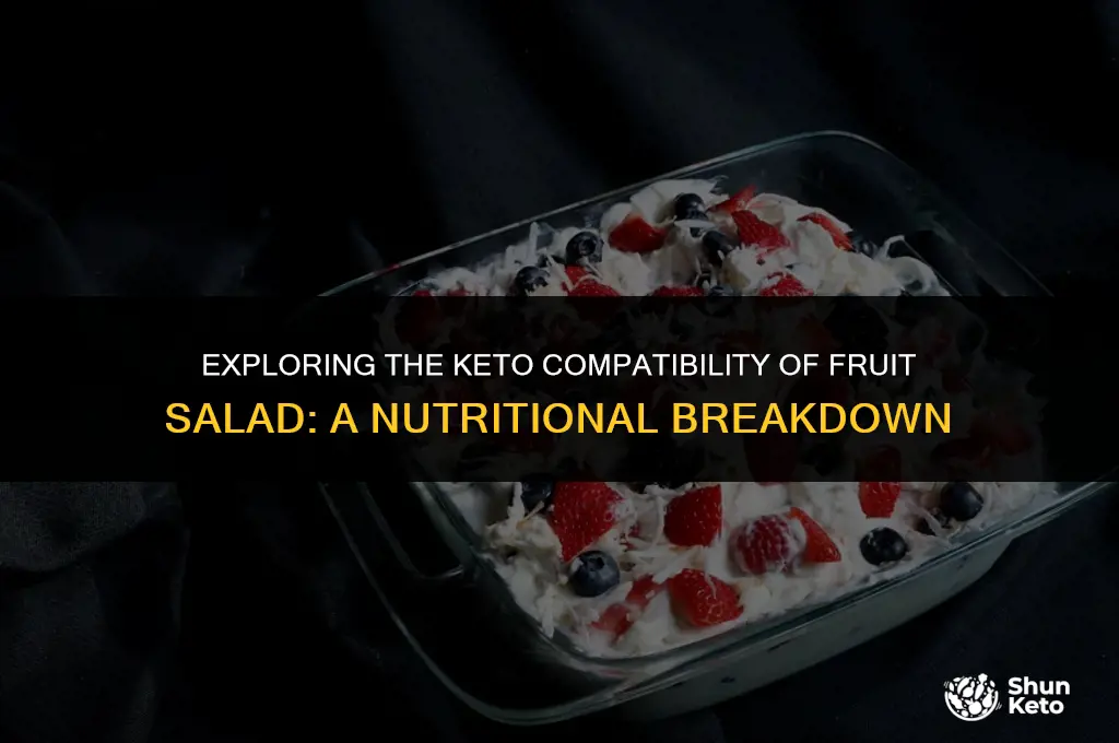 is fruit salad keto friendly