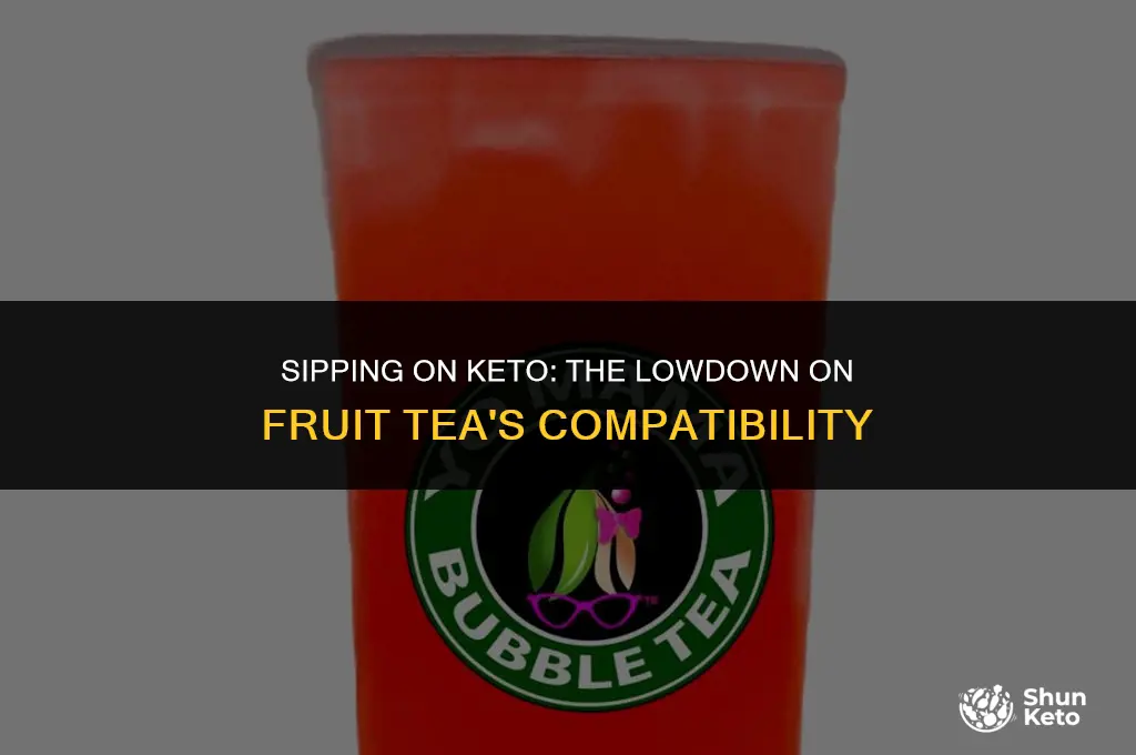 is fruit tea keto friendly