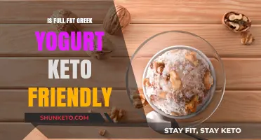 Exploring the Keto Compatibility of Full-Fat Greek Yogurt