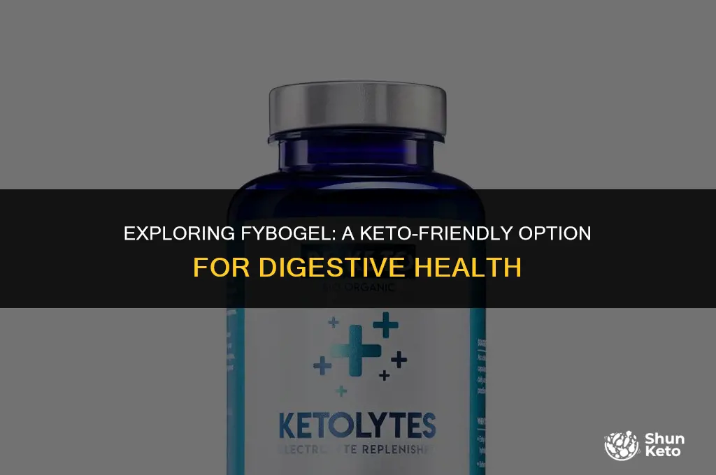 is fybogel keto friendly