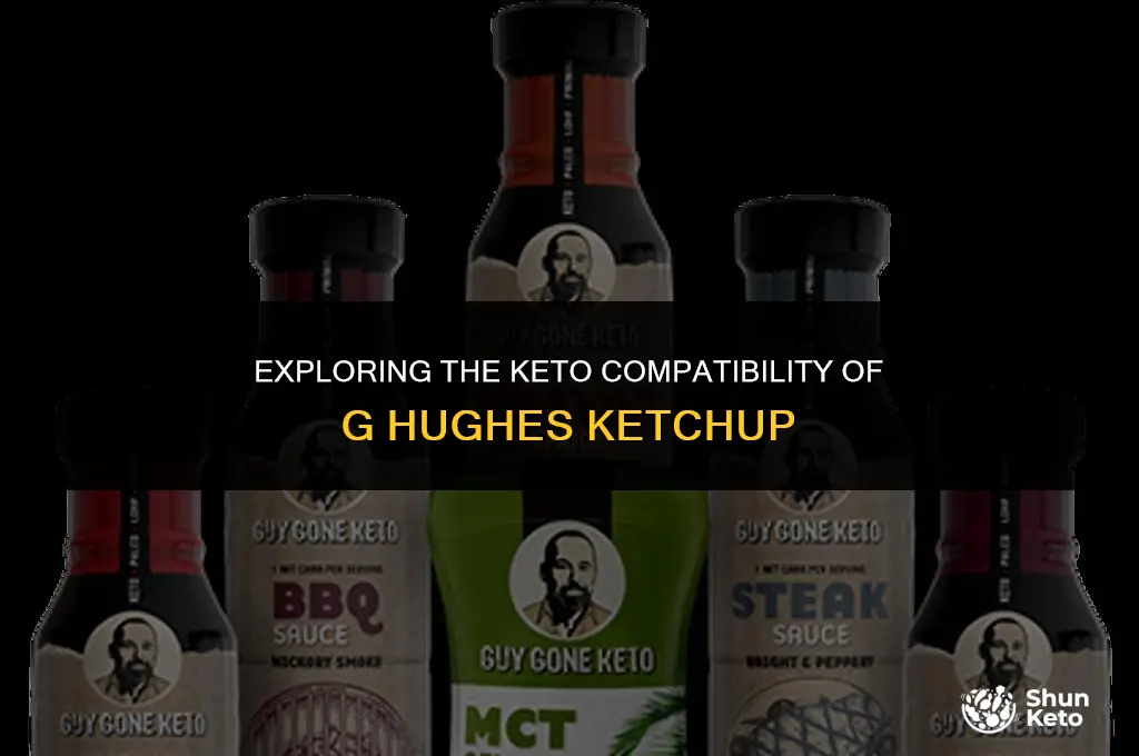 is g hughes ketchup keto friendly