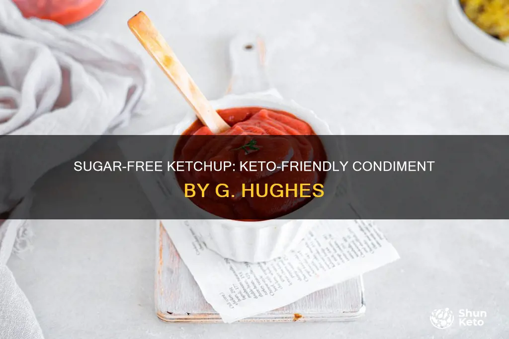 is g hughes sugar free ketchup keto