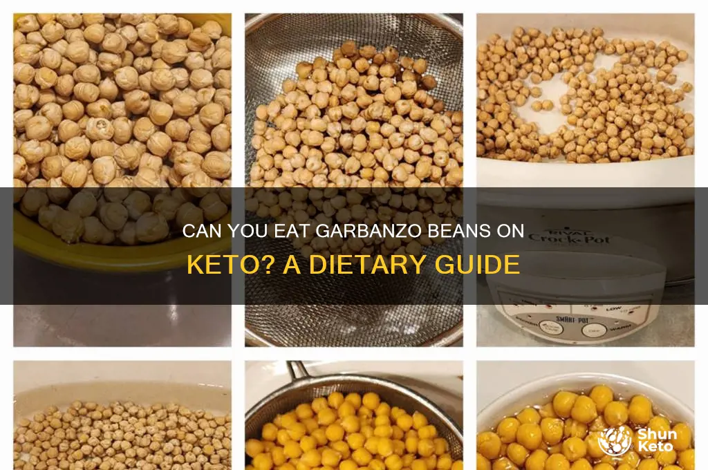 is garbonzo beansallowed on the keto diet