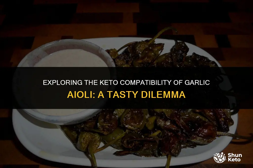 is garlic aioli keto friendly