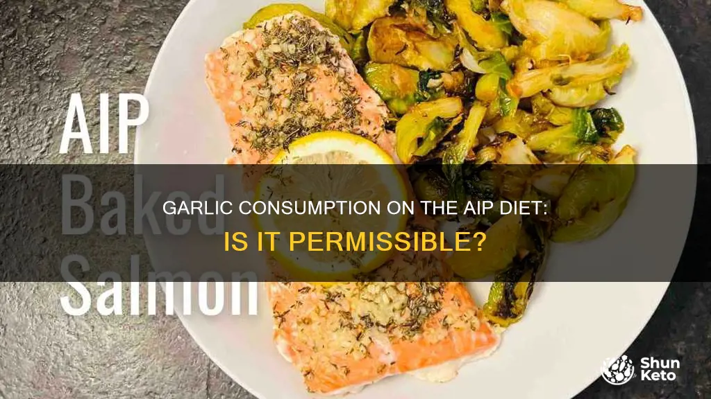 is garlic allowed on aip diet