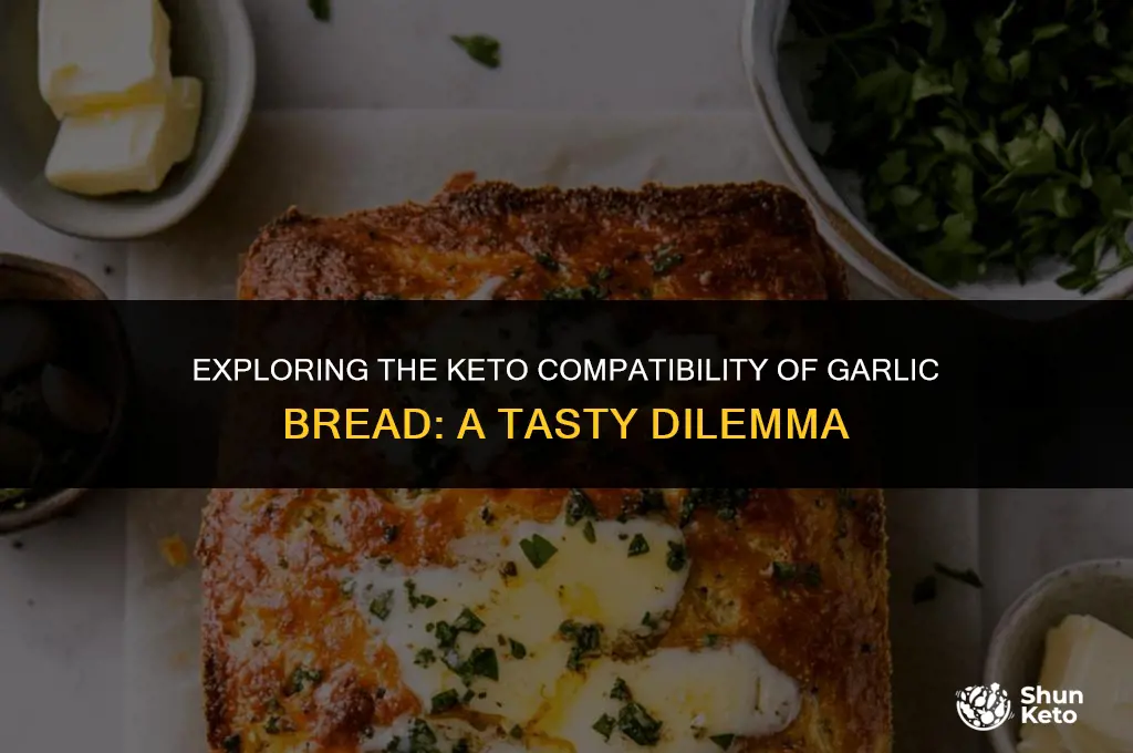 is garlic bread keto friendly