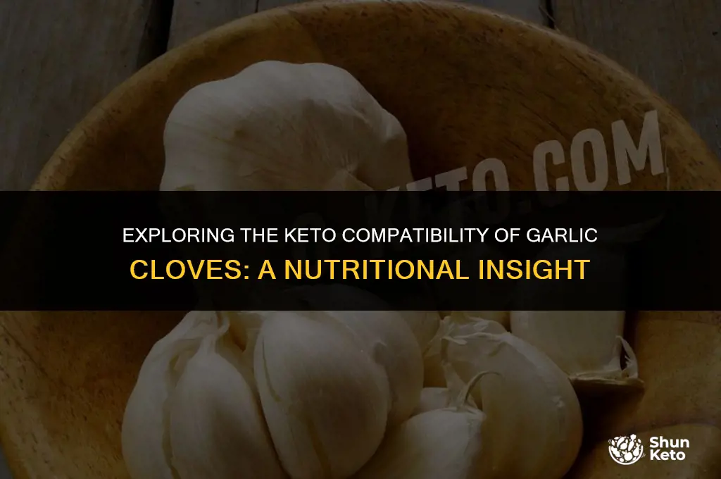 is garlic clove keto friendly