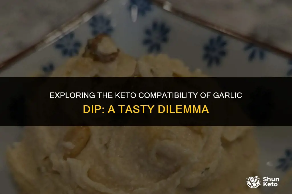 is garlic dip keto friendly