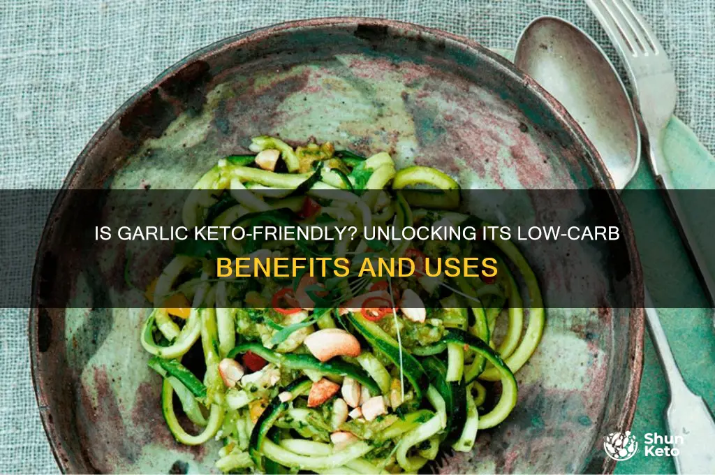 is garlic keto