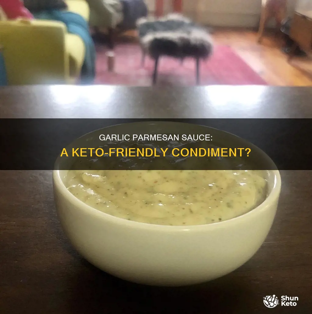 is garlic parmesan sauce keto