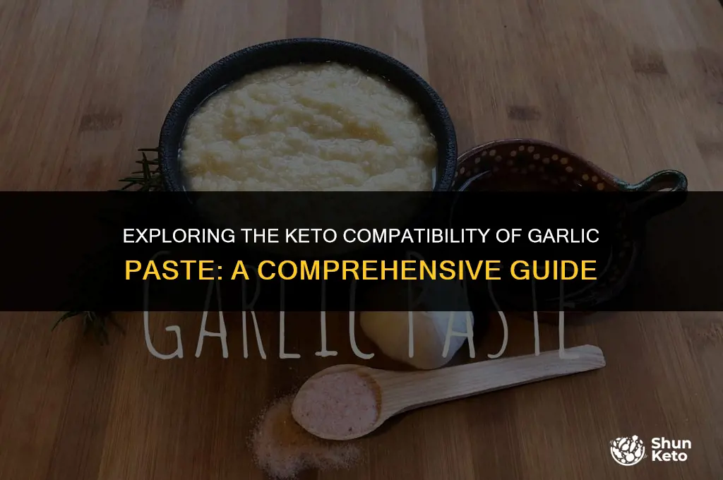 is garlic paste keto friendly