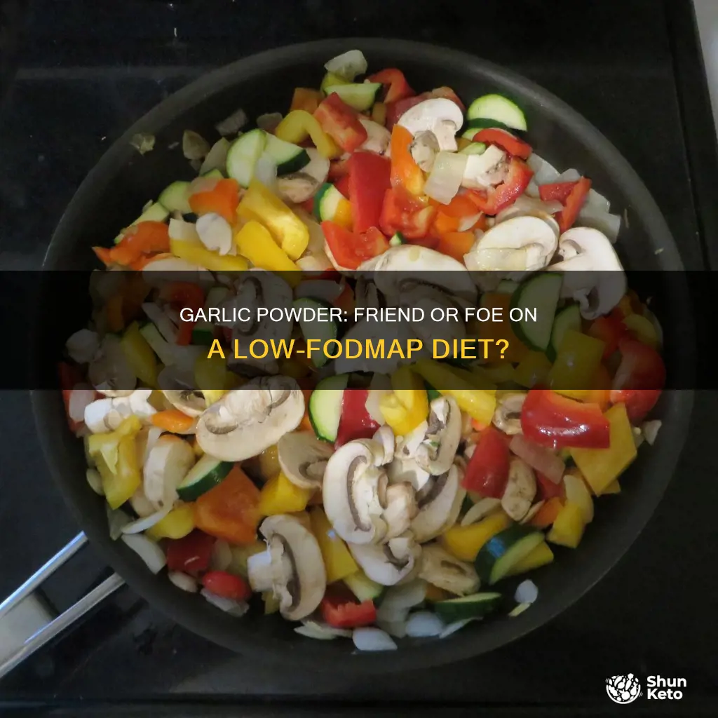 is garlic powder ok for fodmap diet