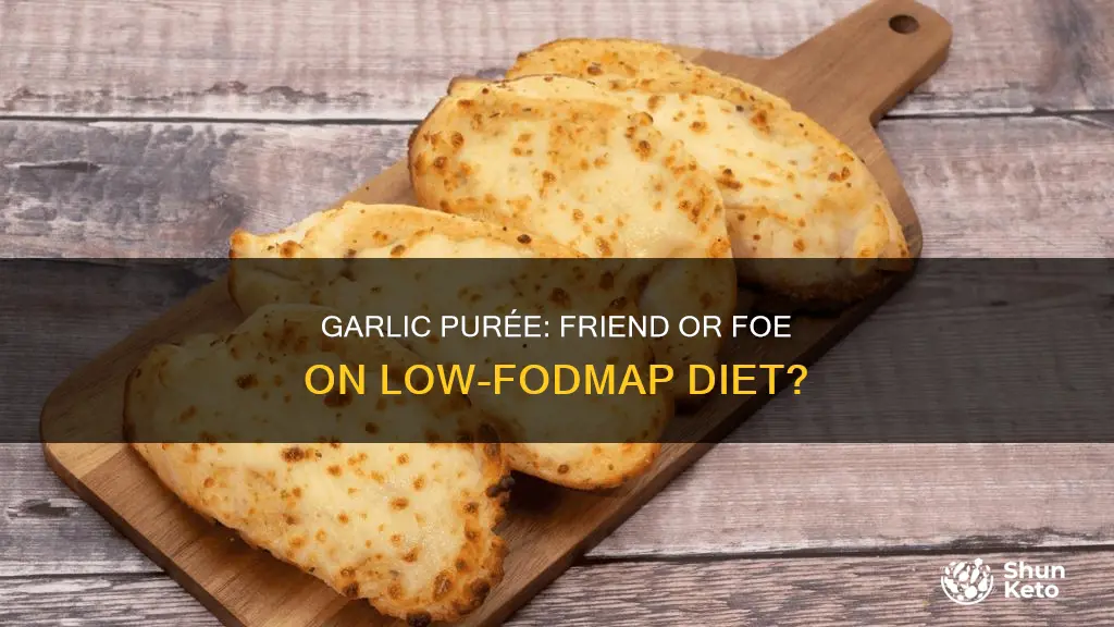 is garlic puree ok for fodmap diet