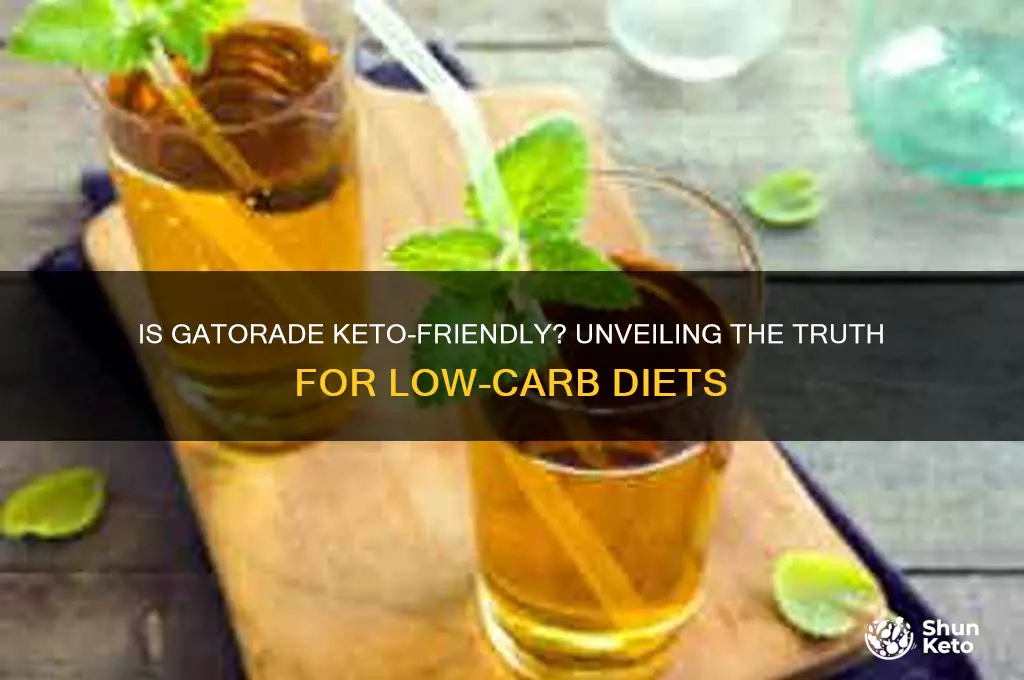 is gatorade keto