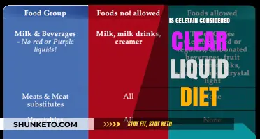 Gelatin's Role in Clear Liquid Diets