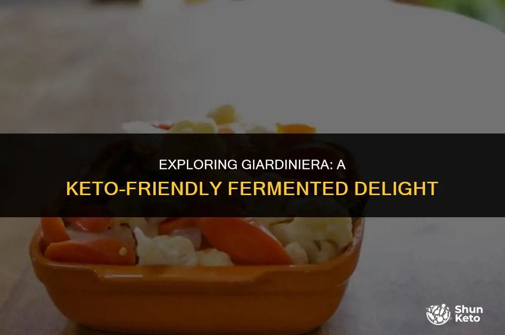 is giardiniera keto friendly