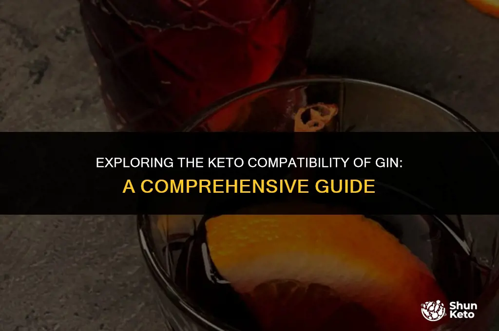 is gin keto-friendly