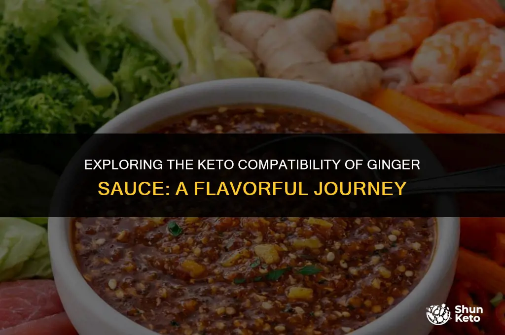 is ginger sauce keto friendly