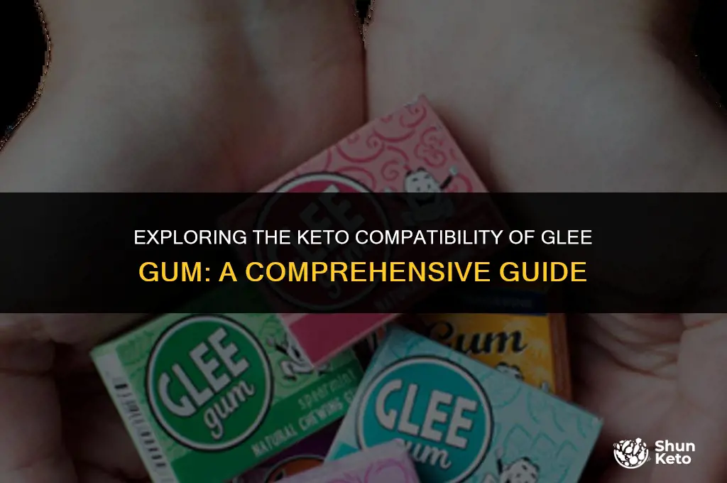 is glee gum keto friendly