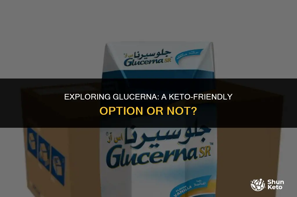 is glucerna keto friendly