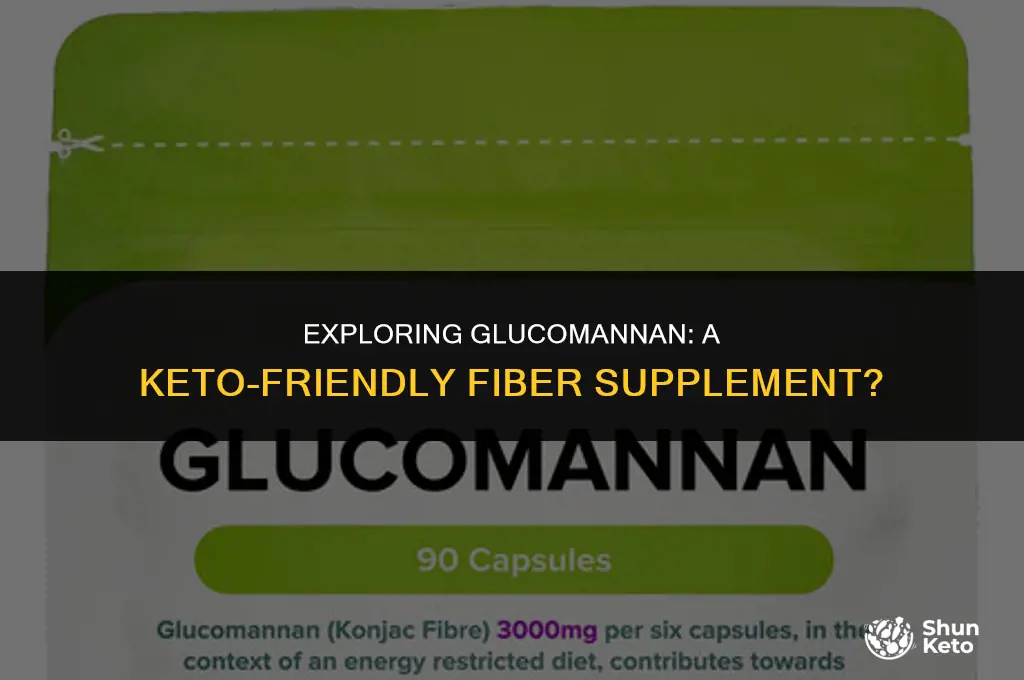 is glucomannan keto friendly