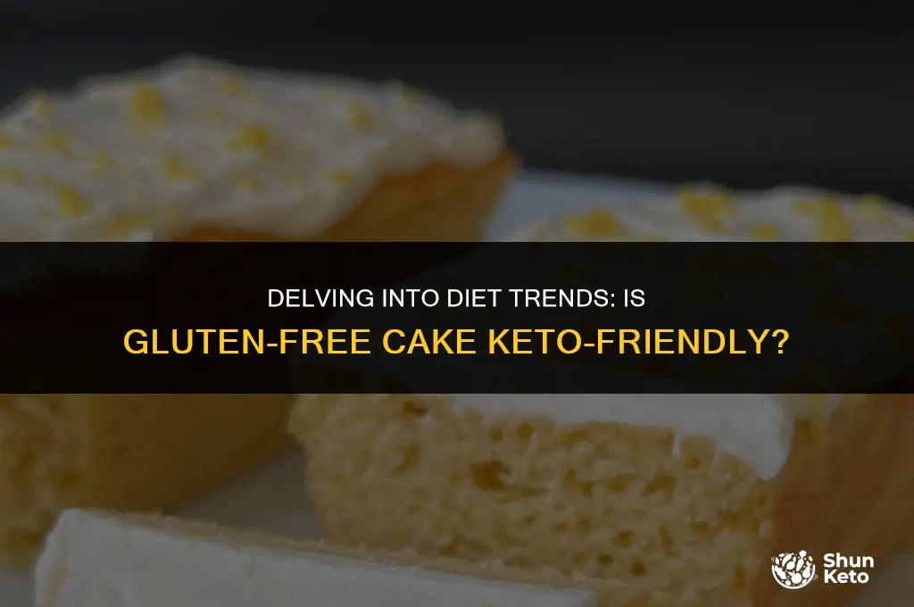 is gluten free cake keto friendly