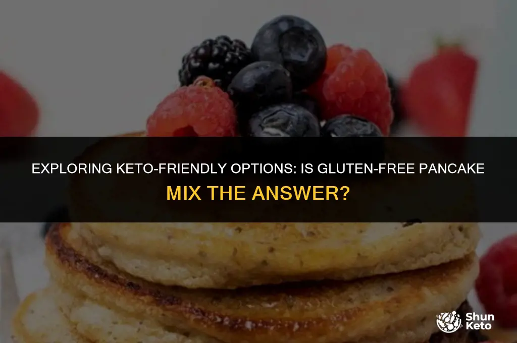 is gluten free pancake mix keto friendly