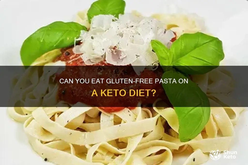 is gluten free pasta allowed on keto diet