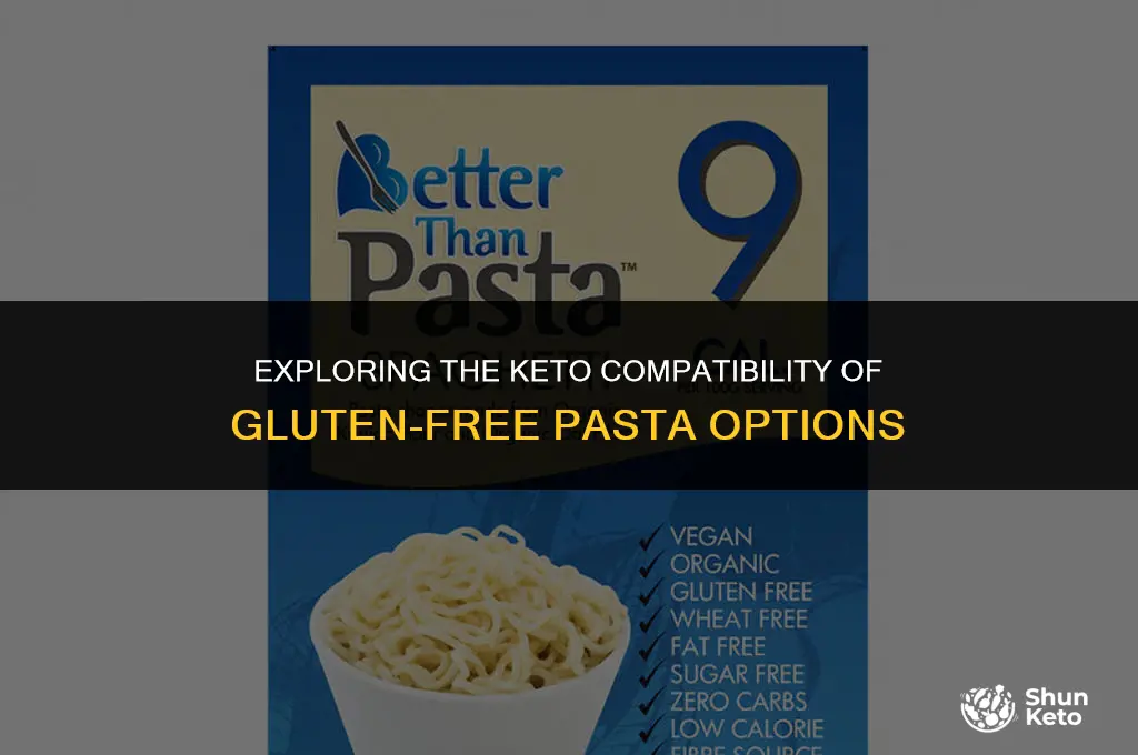 is gluten free pasta keto friendly