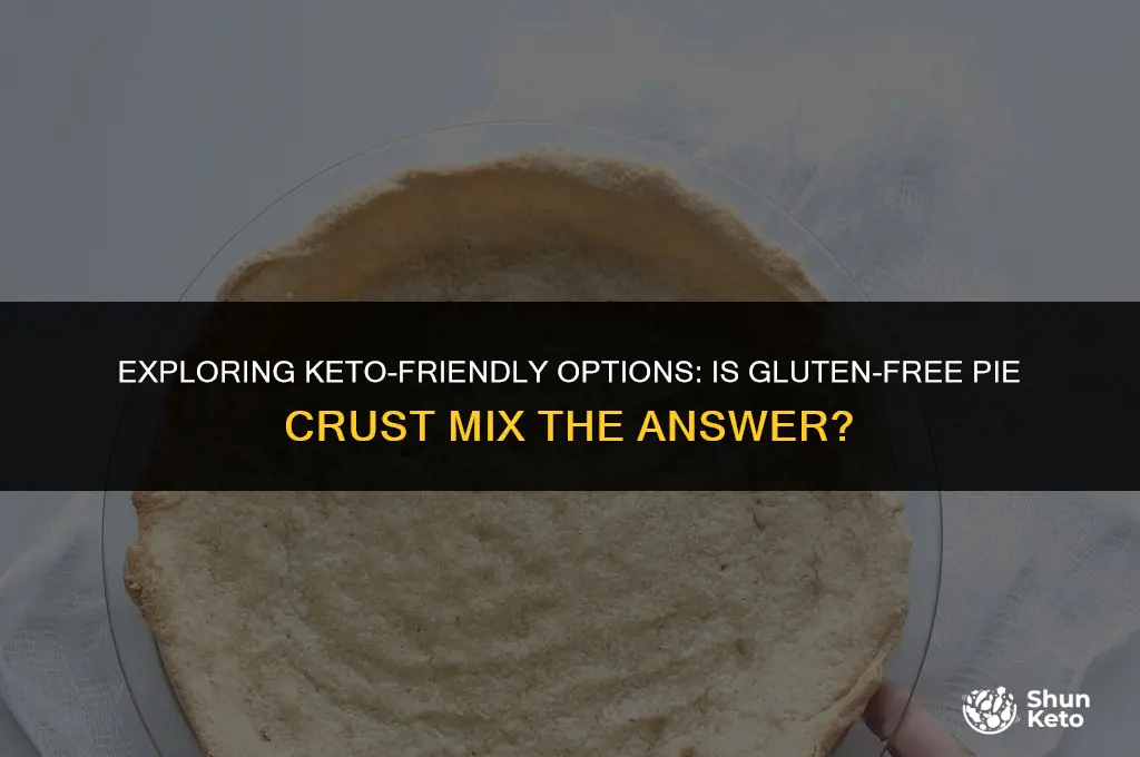 is gluten free pie crust mix keto friendly