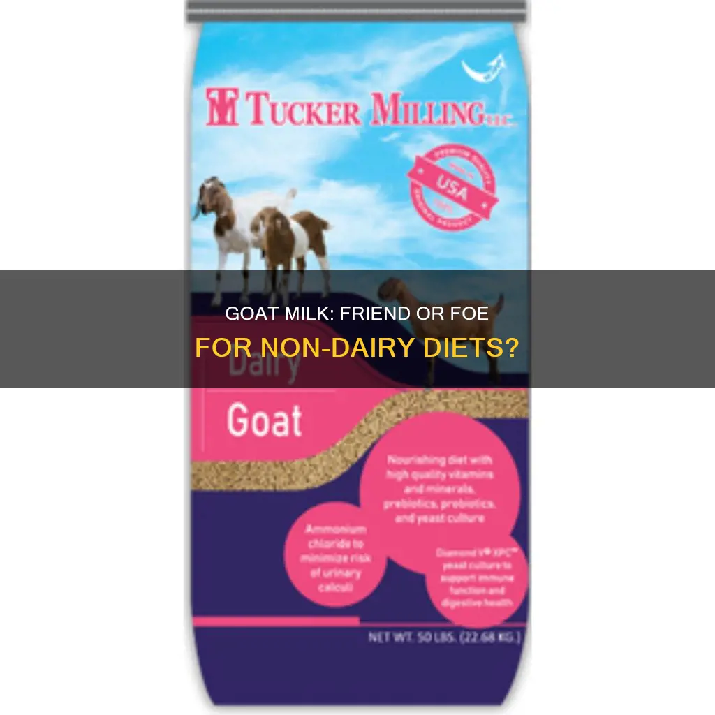 is goat milk ok for non dairy diet