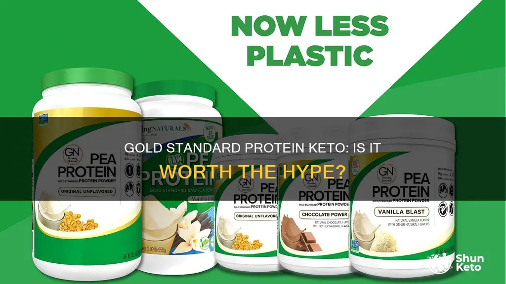 is gold standard protein keto