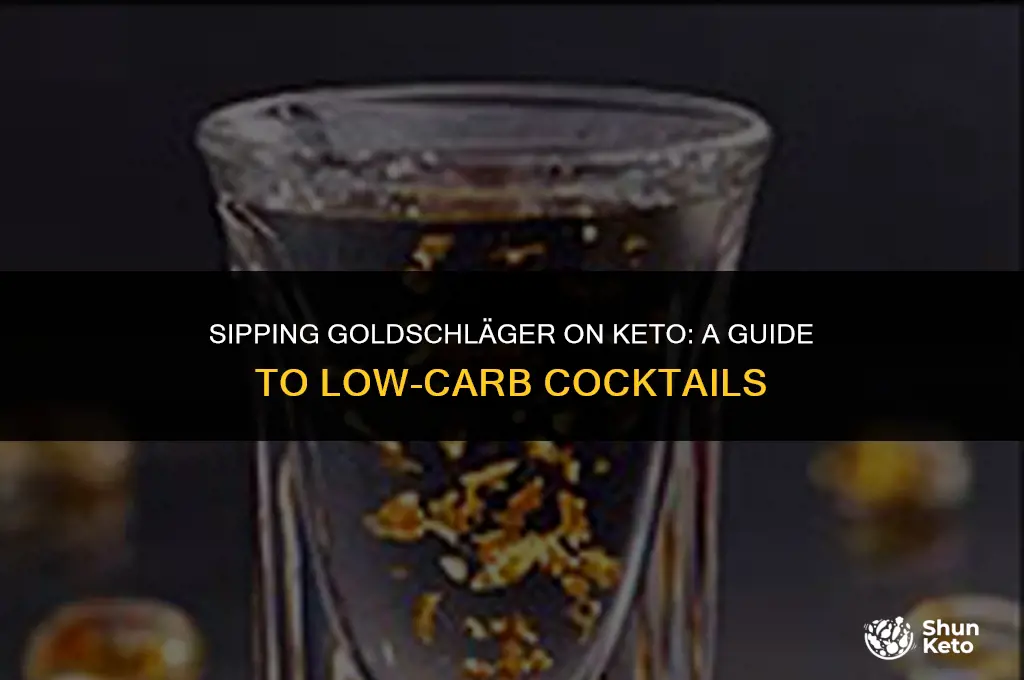 is goldschlager keto friendly