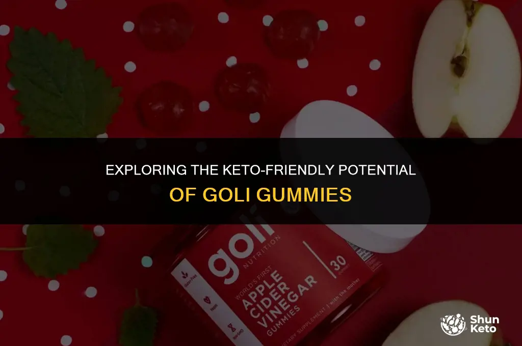 is goli keto friendly