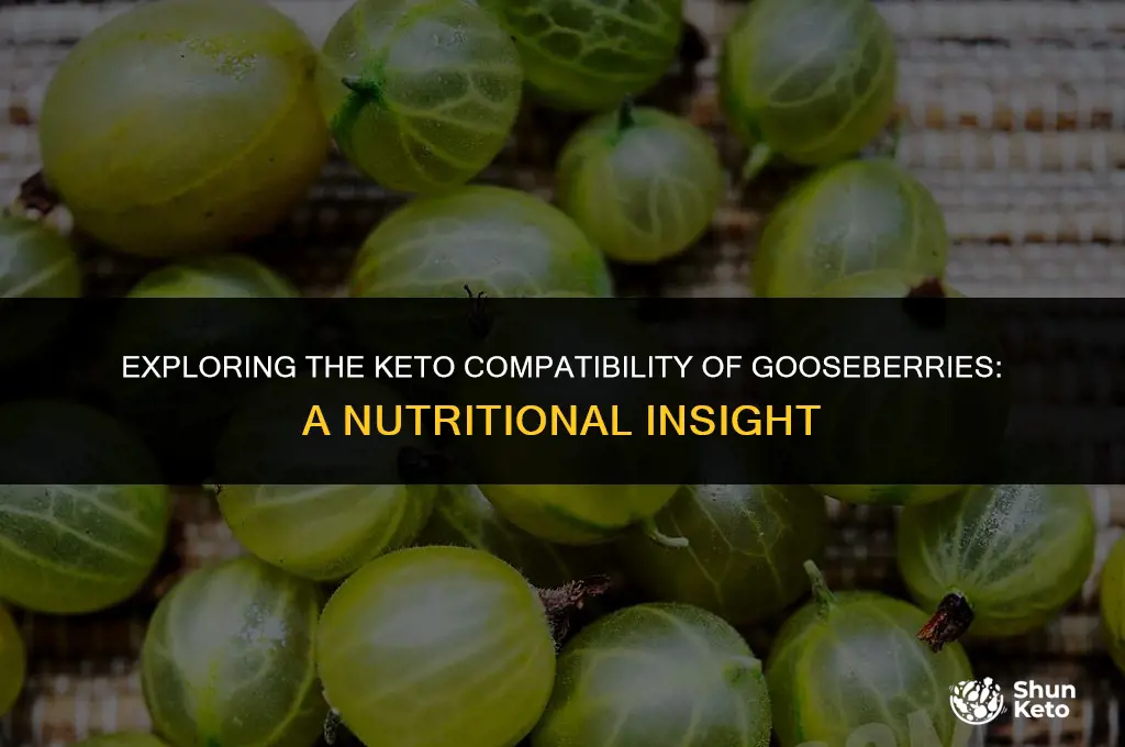 is gooseberry keto friendly