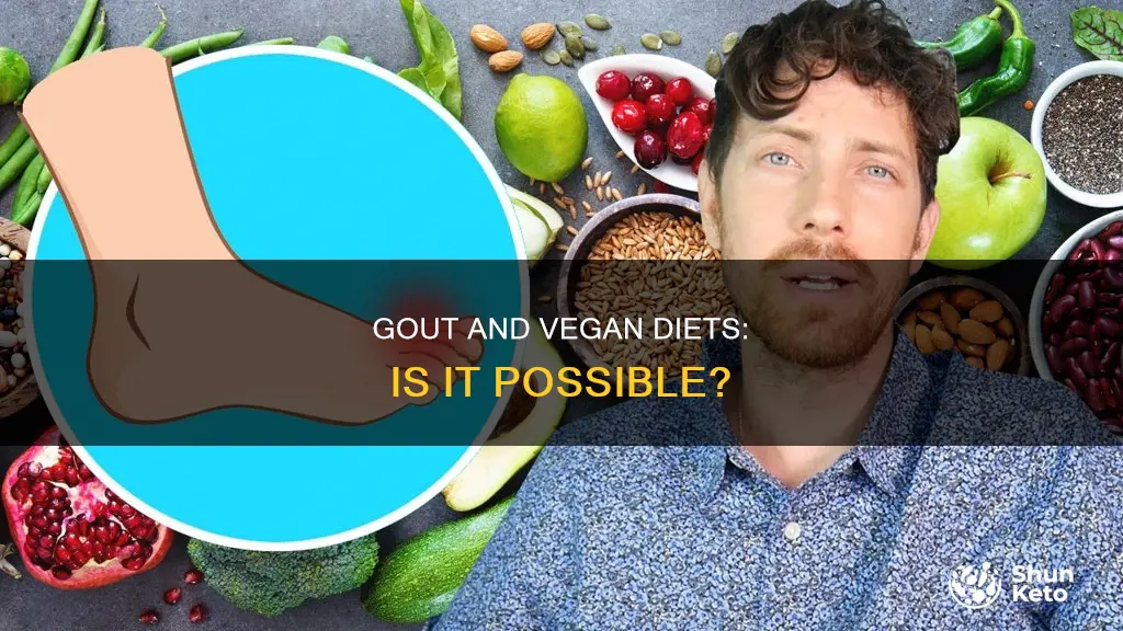 is gout possible on a vegan diet