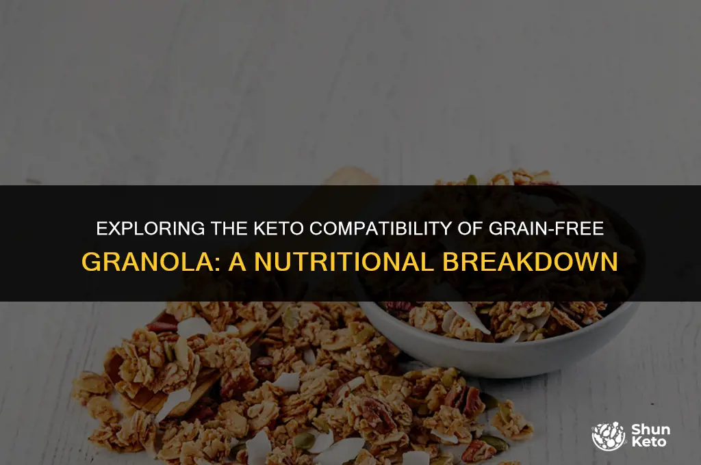 is grain free granola keto friendly