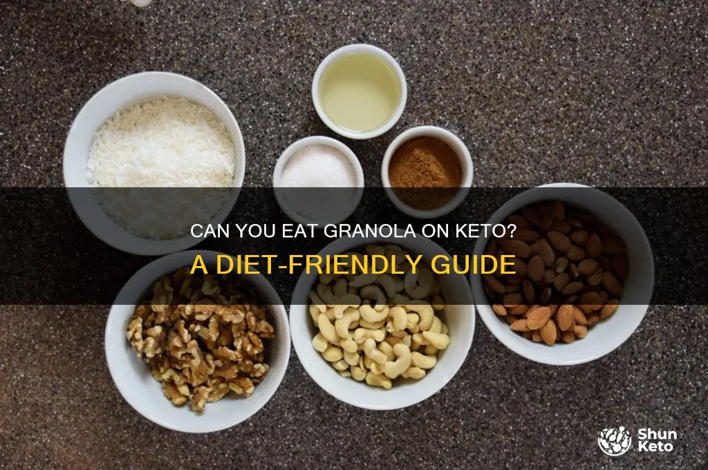 is granola allowed on keto diet