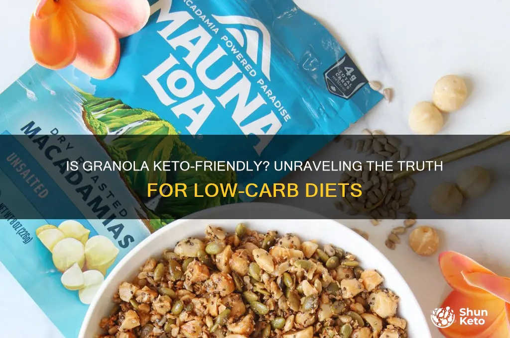 is granola bad for keto diet