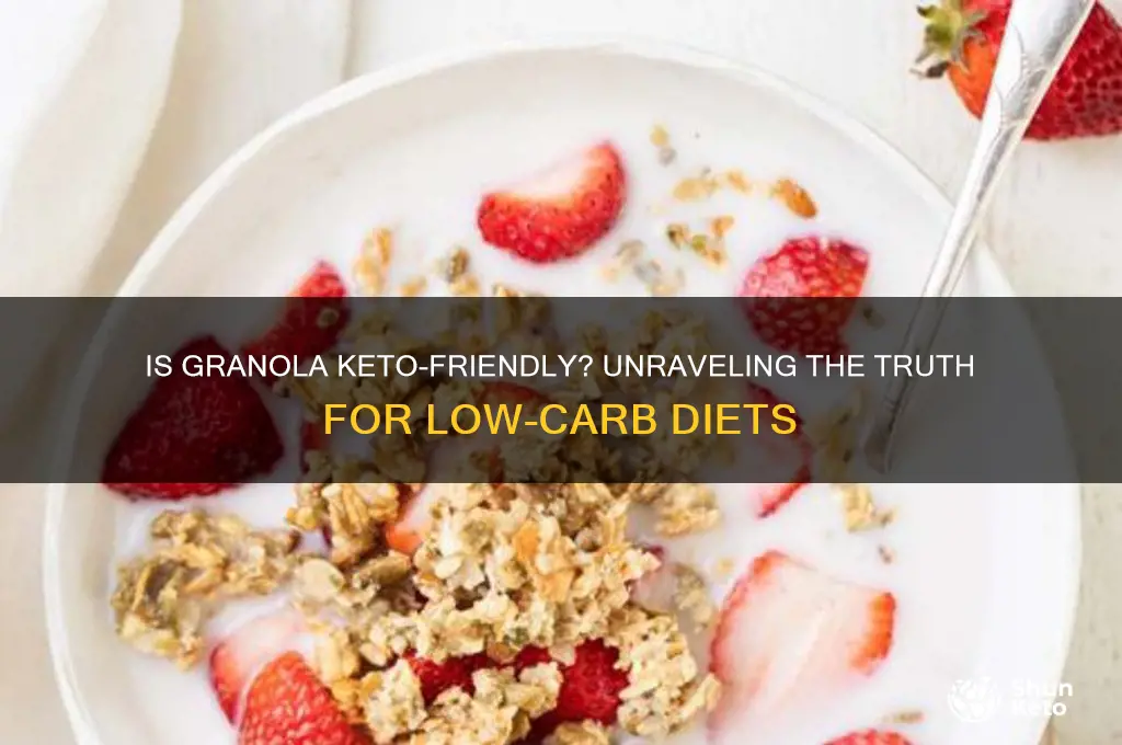 is granola keto