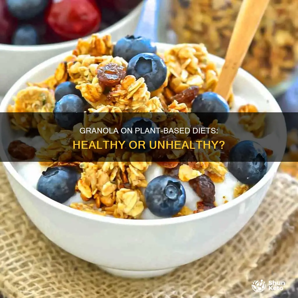 is granola ok on a plant based diet