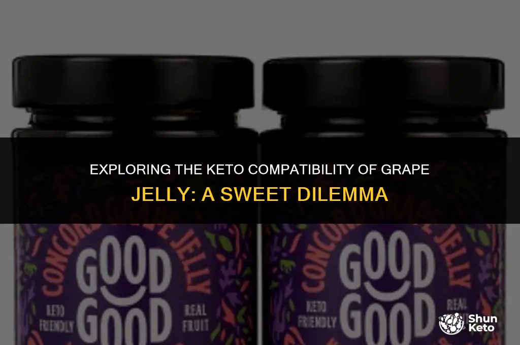 is grape jelly keto friendly