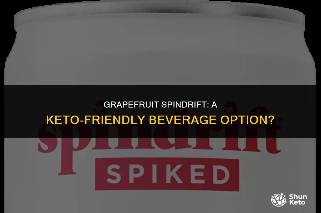is grapefruit spindrift keto friendly