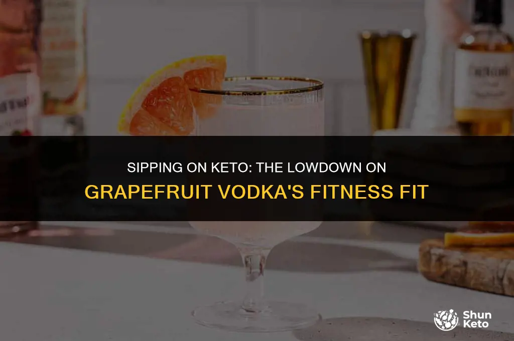 is grapefruit vodka keto friendly