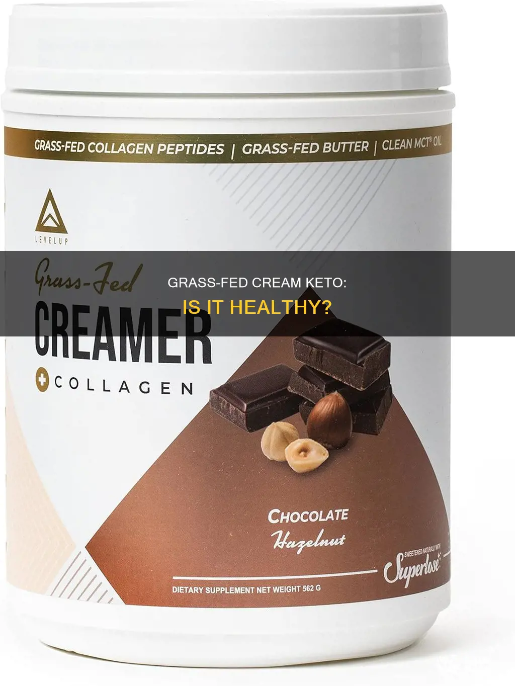 is grass fed cream keto