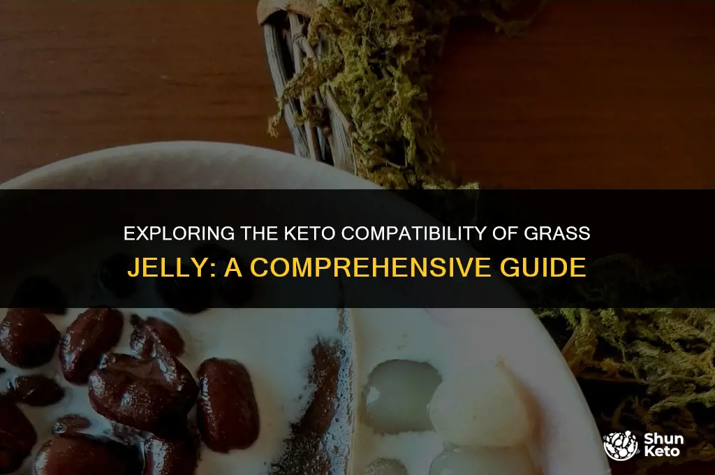 is grass jelly keto friendly