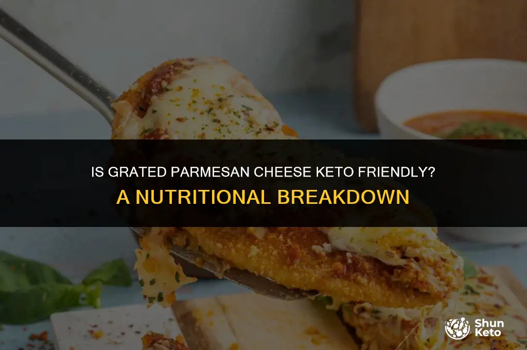 is grated parmesan cheese keto friendly